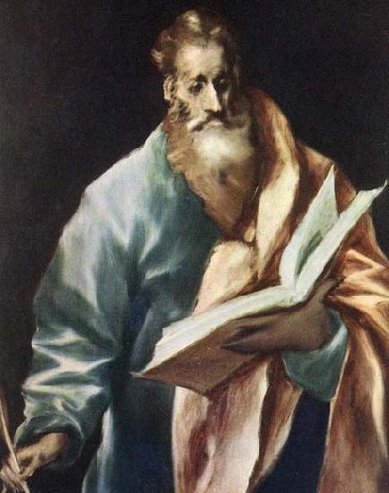 GRECO, El Apostle St Matthew